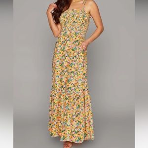 Buddy Love Kendra Tie-Shoulder Maxi Dress- Firefly